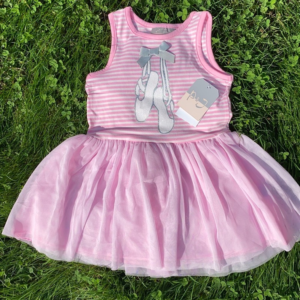 NWT Pastourelle by Pippa & Julie Ballet Slippers Tutu Dress (Size 2T)